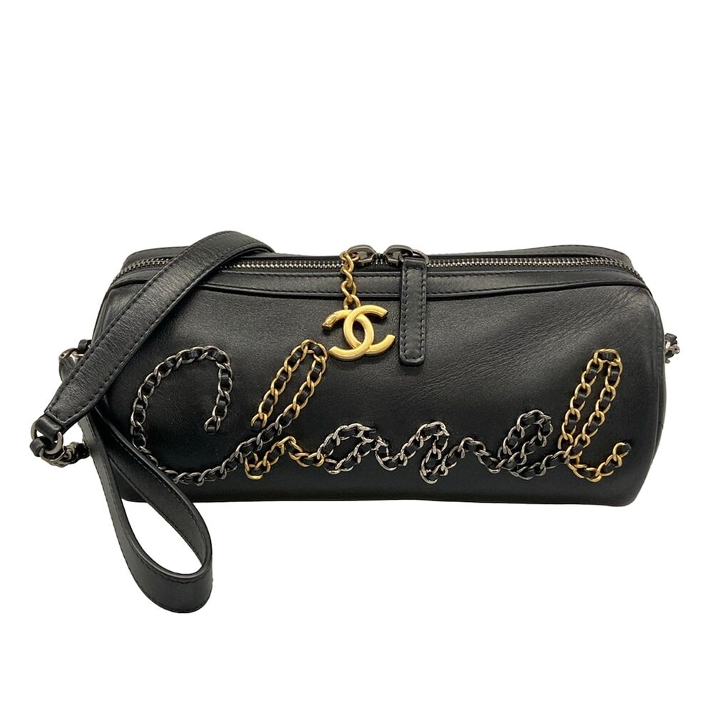 Chanel Bowling Bag Shoulder Bag AS1779